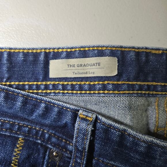 AG Adriano Goldschmied Graduate Tailored Straight Jeans Men's Size‎ 36 - Picture 3 of 6